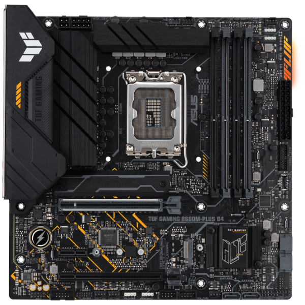 Материнская плата Asus TUF GAMING B660M-PLUS D4 mATX/ Intel B660 photo 1 Материнская плата Asus TUF GAMING B660M-PLUS D4 mATX/ Intel B660 photo 1