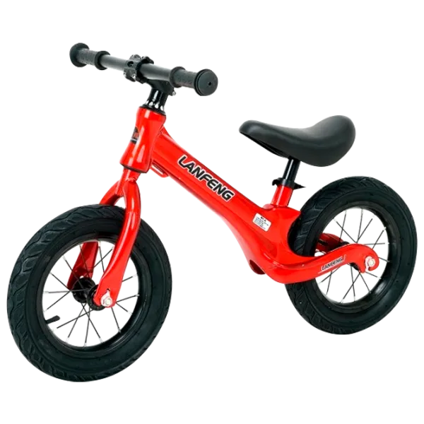 Bicicletă fără pedale Glamvers Orlan 12" Metal/ Red Black photo 1