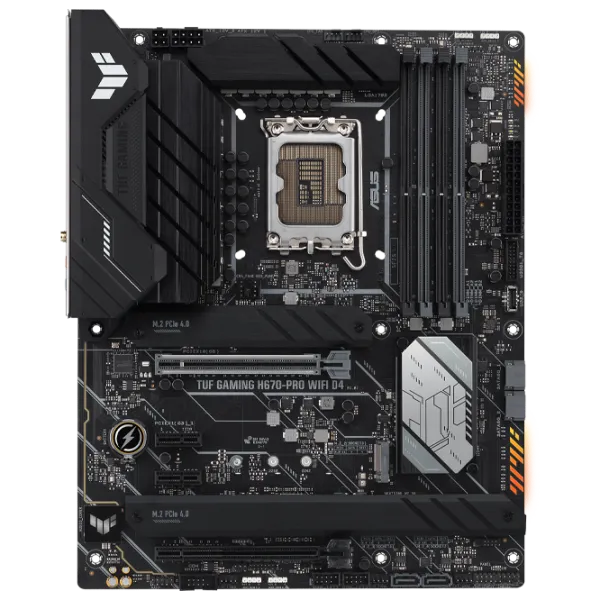 Материнская плата Asus TUF GAMING H670-PRO WIFI D4 ATX/ Intel H670 photo 1 Материнская плата Asus TUF GAMING H670-PRO WIFI D4 ATX/ Intel H670 photo 1