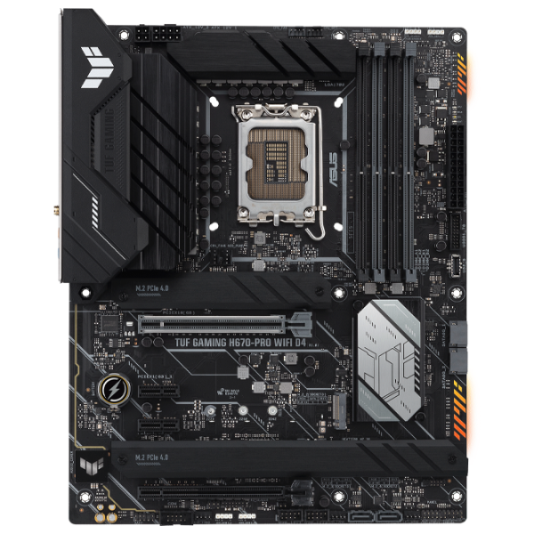 Материнская плата Asus TUF GAMING H670-PRO WIFI D4 ATX/ Intel H670 photo 1 Материнская плата Asus TUF GAMING H670-PRO WIFI D4 ATX/ Intel H670 photo 1
