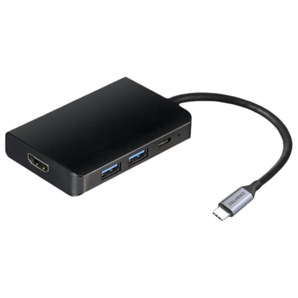 Adaptor Hub Chieftec DSC-501 USB Type-C/ Black photo 1