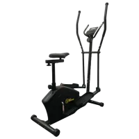 Bicicletă eliptică Marshal MF-741EA Tracțiune: Din spate/ 120 kg/ Black