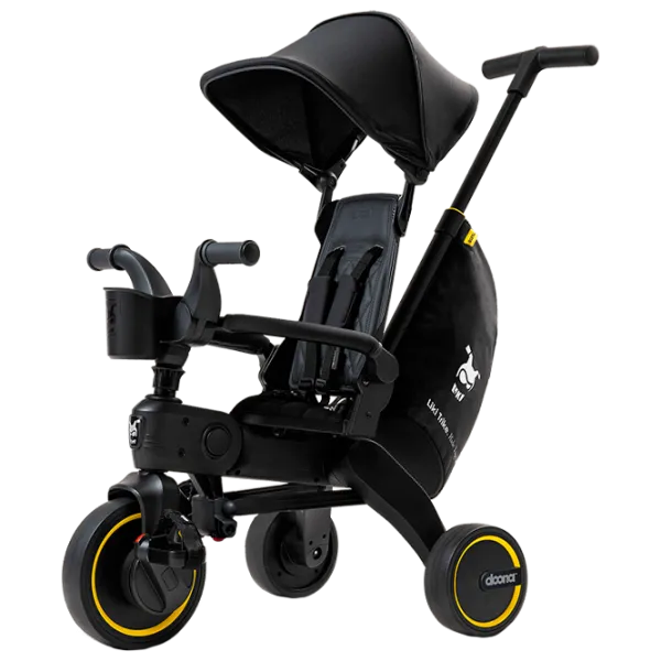 Трицикл Doona Liki Trike Midnight 20 кг/ Черный photo 1