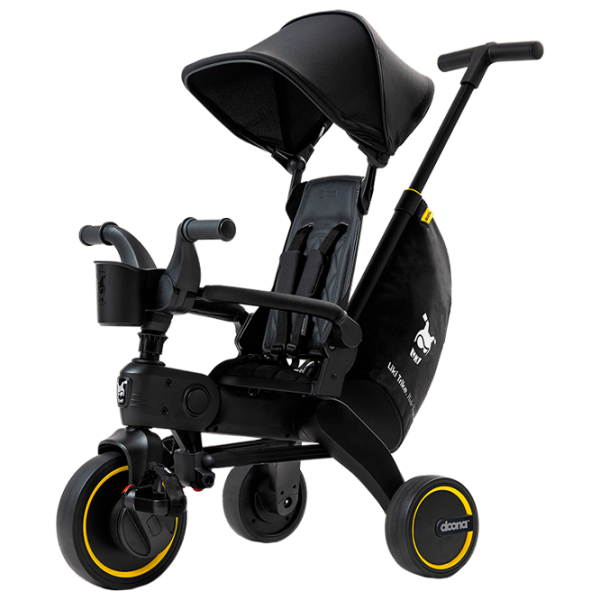 Трицикл Doona Liki Trike Midnight 20 кг/ Черный photo 1