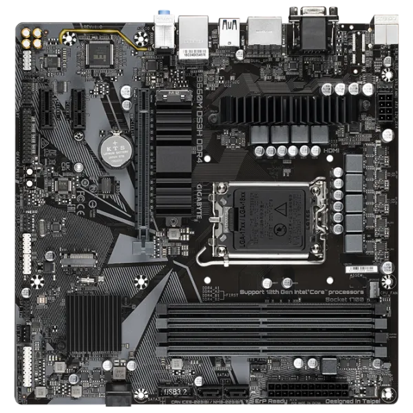 Placă de bază Gigabyte B660M DS3H mATX/ Intel B660 photo 1