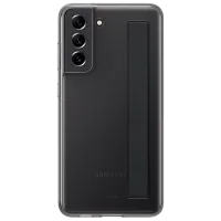 Чехол для смартфона Samsung Galaxy S21 FE Samsung/ Back/ Poliuretan/ Policarbonat/ Прозрачный Серый