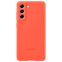 Husă pentru smartphone Samsung Galaxy S21 FE Samsung/ Back/ Silicon/ Coral Red