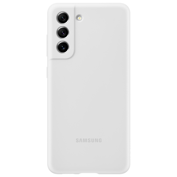 Чехол для смартфона Samsung Galaxy S21 FE Samsung/ Back/ Силикон/ Белый photo 1