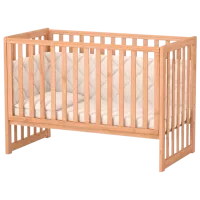 Детская кровать Veres LD13 (2600000094719) 0 месяцев - 5 лет/ Светло-коричневый