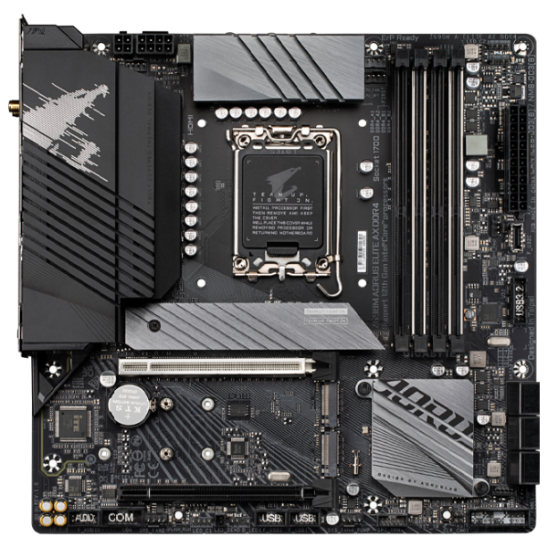 Placă de bază Gigabyte Z690M AORUS ELITE AX ATX/ Intel Z690 photo 1