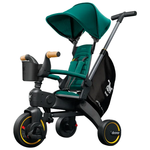Трицикл Doona Liki Trike S5 25 кг/ Зелёный photo 1
