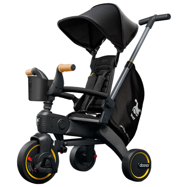 Трицикл Doona Liki Trike S5 25 кг/ Черный photo 1