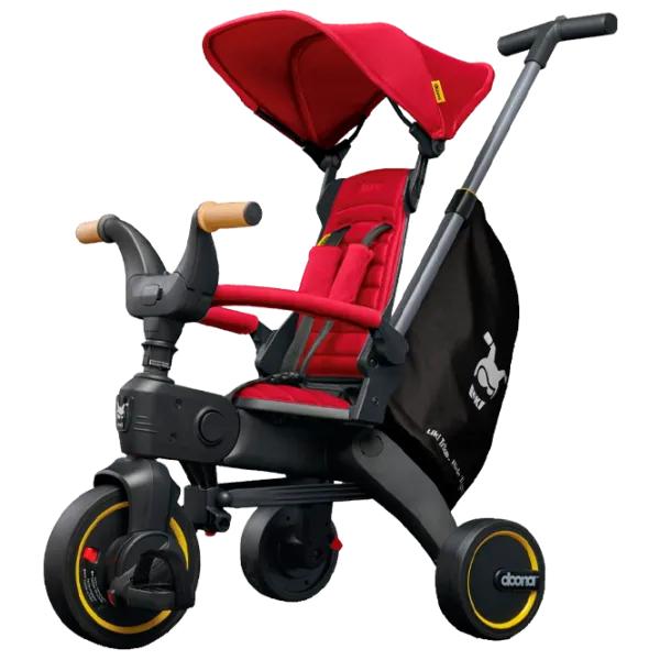 Трицикл Doona Liki Trike S5 25 кг/ Красный photo 1