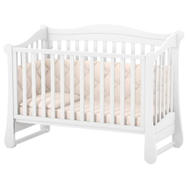 Pat pentru copii Veres LD18 (2600000085625) 0 luni - 5 ani/ White photo 1