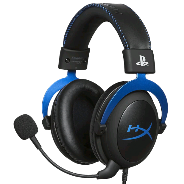 Наушники HyperX Cloud Синий Черный Проводная/ Игровой photo 1