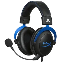 Наушники HyperX Cloud Синий Черный Проводная/ Игровой