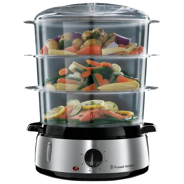 Пароварка Russell Hobbs 19270-56 800 Вт/ Нержавеющая сталь photo 1