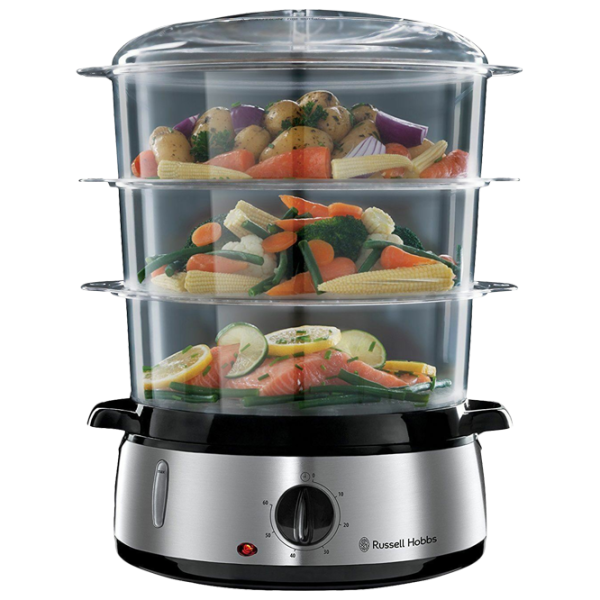 Пароварка Russell Hobbs 19270-56 800 Вт/ Нержавеющая сталь photo 1