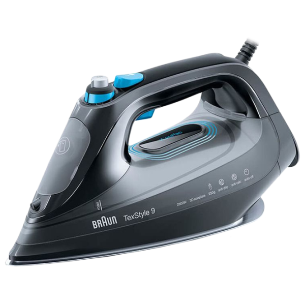 Утюг Braun SI9188BK Классический/ 2800 Вт/ Серый photo 1 Утюг Braun SI9188BK Классический/ 2800 Вт/ Серый photo 1