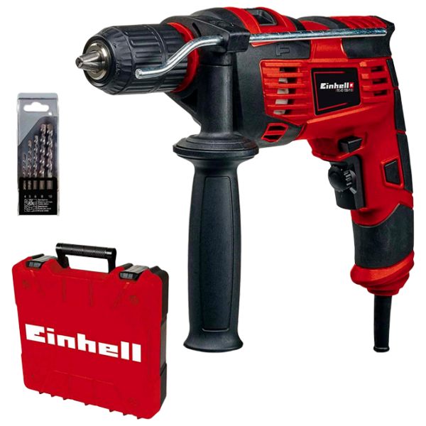 Дрель Einhell TH-ID 720/ 1 E KIT 720 Вт/ 2700 об/ мин photo 1