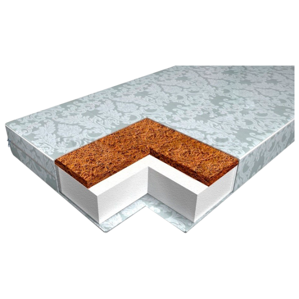 Матрас детский Veres Hollowfiber (2600000025935) 120 x 60 см/ Серый photo 1