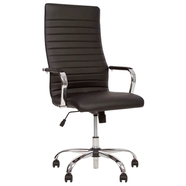 Офисное кресло Nowy Styl Liberty ECO-30 ЭКО Кожа/ Черный Хром photo 1