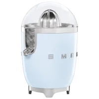 Соковыжималка Smeg CJF01PBEU Для цитрусовых/ 70 Вт/ Нержавеющая сталь Синий