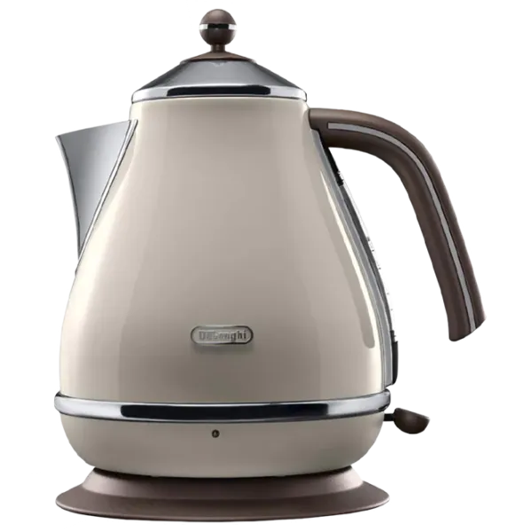 Ceainic electric DeLonghi KBOV2001 BG 1.7l / Ascuns / Beige photo 1