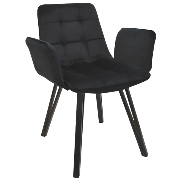 Scaun de bucătărie DecoPrim DC-18 Placaj, spumă poliuretanică/ Black photo 1 Scaun de bucătărie DecoPrim DC-18 Placaj, spumă poliuretanică/ Black photo 1