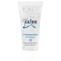 Lubrifiant Just Glide Water-base 20 ml/ fără miros/ Transparent