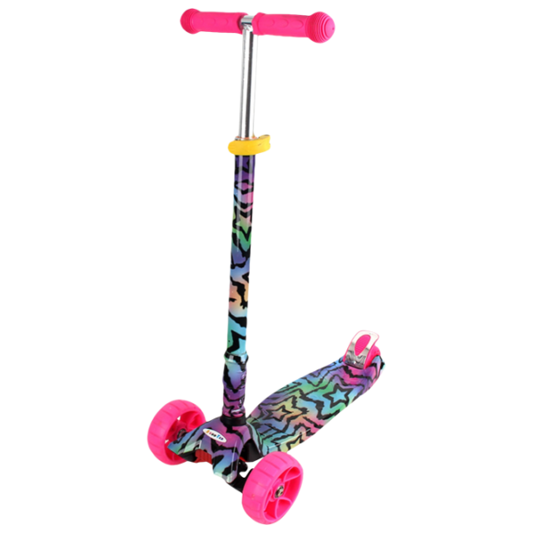 Детский трёхколёсный самокат Chipolino Croxer Evo (3800931037833) 50 кг/ Розовый photo 1