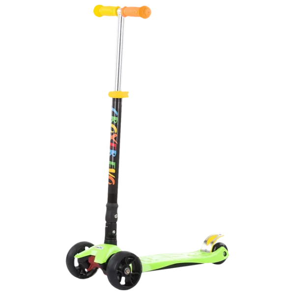 Trotinetă pentru copii cu trei roți Chipolino Croxer Evo (3800931044558) 50 kg/ Green photo 1