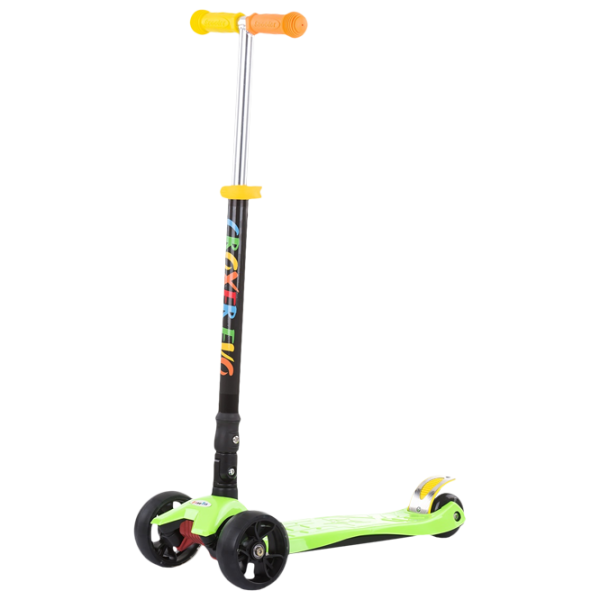 Trotinetă pentru copii cu trei roți Chipolino Croxer Evo (3800931044558) 50 kg/ Green photo 1