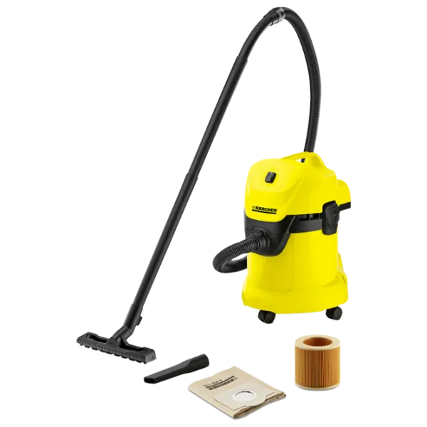 Aspirator industrial KARCHER WD 3 1.629-820.0 1000 W/ Yellow photo 1