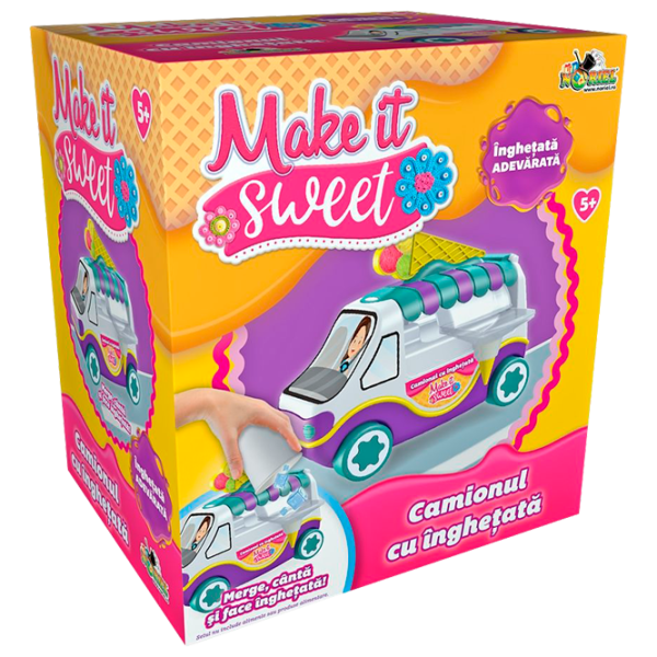 Set de creație Noriel MAKE IT SWEET Camionul cu înghețată INT3948 5+/ Multicolor photo 1 Set de creație Noriel MAKE IT SWEET Camionul cu înghețată INT3948 5+/ Multicolor photo 1