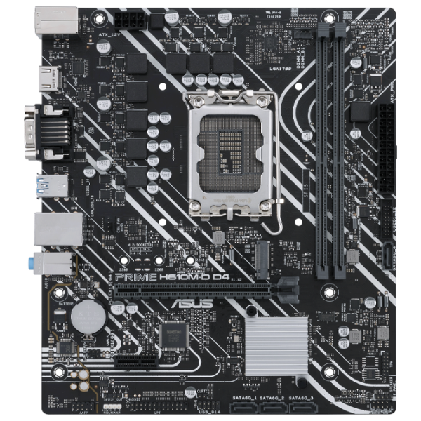 Материнская плата Asus PRIME H610M-D D4 mATX/ Intel H610 photo 1 Материнская плата Asus PRIME H610M-D D4 mATX/ Intel H610 photo 1