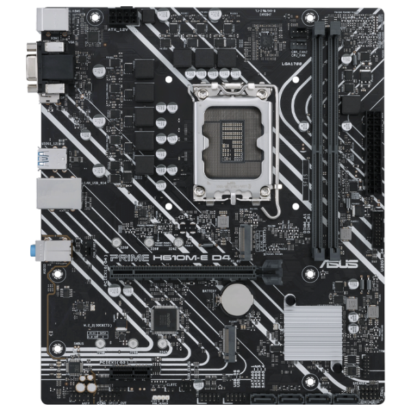 Материнская плата Asus PRIME H610M-E D4 mATX/ Intel H610 photo 1 Материнская плата Asus PRIME H610M-E D4 mATX/ Intel H610 photo 1