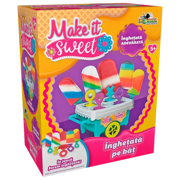 Креативный набор Noriel MAKE IT SWEET Мороженое на палочке INT3917 5+/ Разноцветный photo 1 Креативный набор Noriel MAKE IT SWEET Мороженое на палочке INT3917 5+/ Разноцветный photo 1