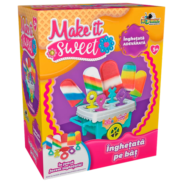 Креативный набор Noriel MAKE IT SWEET Мороженое на палочке INT3917 5+/ Разноцветный photo 1 Креативный набор Noriel MAKE IT SWEET Мороженое на палочке INT3917 5+/ Разноцветный photo 1