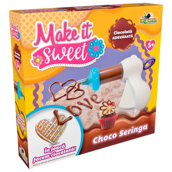 Set de creație Noriel MAKE IT SWEET Choco seringa INT3955 5+/ Multicolor photo 1 Set de creație Noriel MAKE IT SWEET Choco seringa INT3955 5+/ Multicolor photo 1