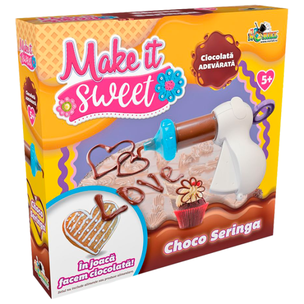 Set de creație Noriel MAKE IT SWEET Choco seringa INT3955 5+/ Multicolor photo 1 Set de creație Noriel MAKE IT SWEET Choco seringa INT3955 5+/ Multicolor photo 1