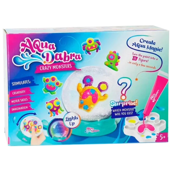 Set de creație Noriel AquaDabra Crazy Monsters 323-20 5+/ Multicolor photo 1 Set de creație Noriel AquaDabra Crazy Monsters 323-20 5+/ Multicolor photo 1