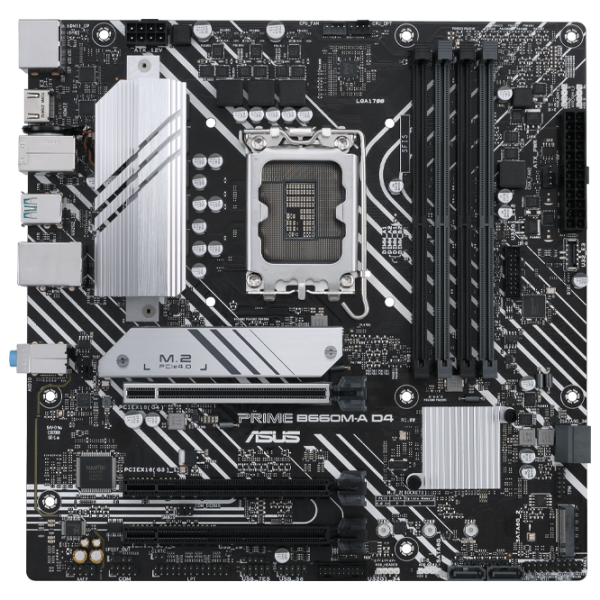 Материнская плата Asus PRIME B660M-A D4 mATX/ Intel B660 photo 1 Материнская плата Asus PRIME B660M-A D4 mATX/ Intel B660 photo 1