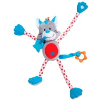 Мягкая игрушка Noriel Edushape - Веселый кот 0.6+/ Разноцветный