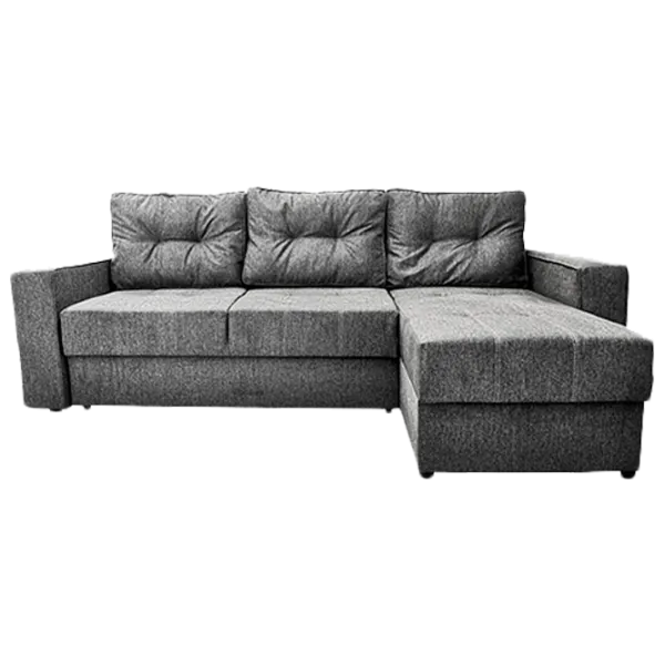 Canapea DecoPrim Capry Coltar (0002280) Stofă/ Gray photo 1