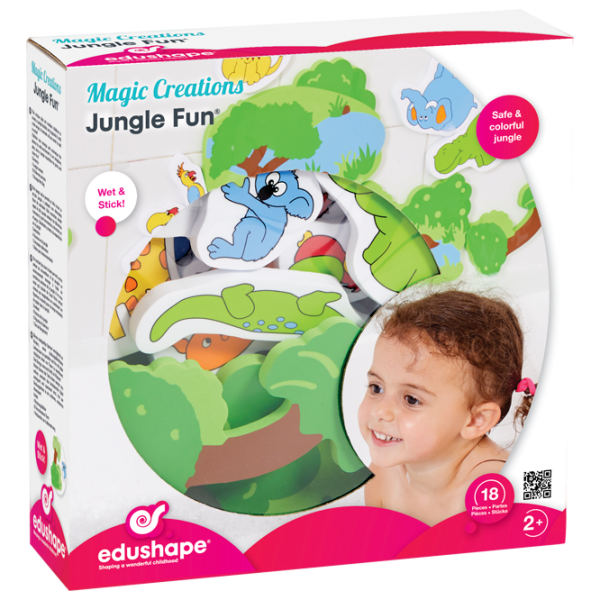 Jucărie interactivă Noriel Edushape - Set pentru băiță Jungle 2+/ Multicolor photo 1 Jucărie interactivă Noriel Edushape - Set pentru băiță Jungle 2+/ Multicolor photo 1