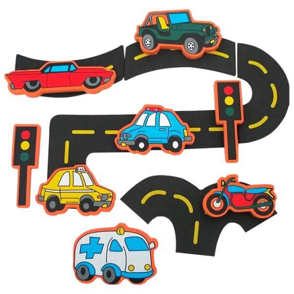 Jucărie interactivă Noriel Edushape - Set pentru băiță Trafic 3+/ Multicolor photo 1 Jucărie interactivă Noriel Edushape - Set pentru băiță Trafic 3+/ Multicolor photo 1