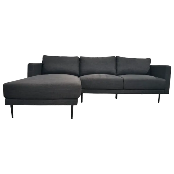 Canapea DecoPrim Era Stânga (0002911) Stofă/ Dark Gray photo 1 Canapea DecoPrim Era Stânga (0002911) Stofă/ Dark Gray photo 1