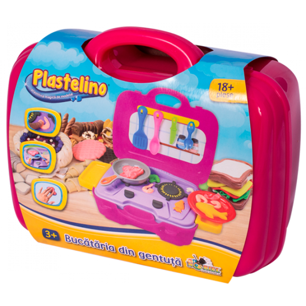 Set de creație Noriel Plastelino Bucătăria din gentuță INT6857 3+/ Multicolor photo 1 Set de creație Noriel Plastelino Bucătăria din gentuță INT6857 3+/ Multicolor photo 1