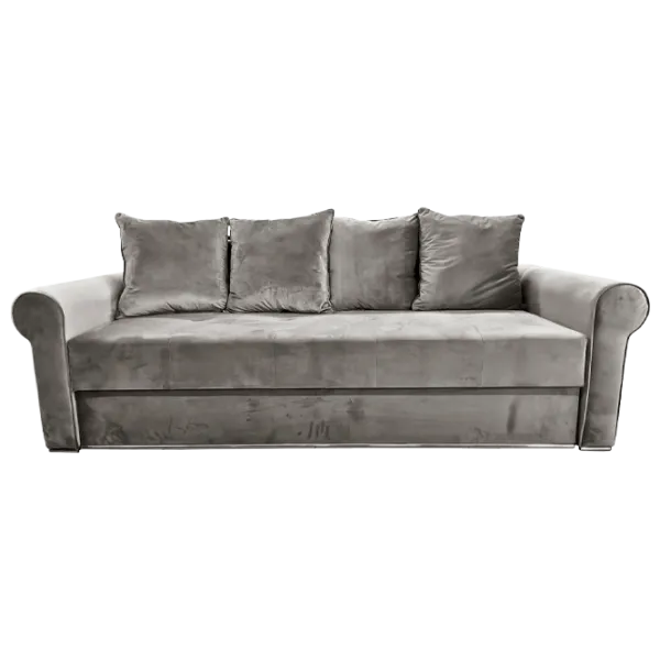 Canapea DecoPrim Lira (0002113) Catifea/ Gray photo 1 Canapea DecoPrim Lira (0002113) Catifea/ Gray photo 1